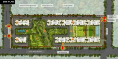 Purva Bagalur Apartment masterplan by Puravankara Group located at KIADB Aerospace Park, Bagalur, Bangalore Karnataka